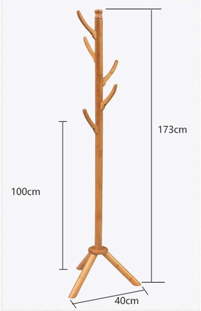 Coat Rack Coat Rack Hanger Hook up Clothes Hat Rack Solid Wood Floor Living Room Porch Landing Loadbearing Strong Hangers Hangers 5 Hook