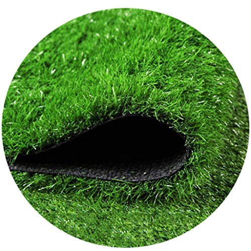 WJ Simulación Césped Artificial Césped Jardín de Infancia Alfombra Falsa Planta Verde Exterior Plástico Techo Decoración (Color : T 1cm, Size : 2 * 4m)