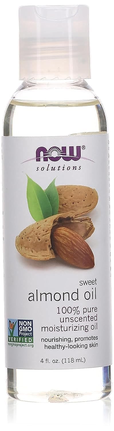 NOWFoods Almond Oil, Pure - 118 ml.USDA Organic