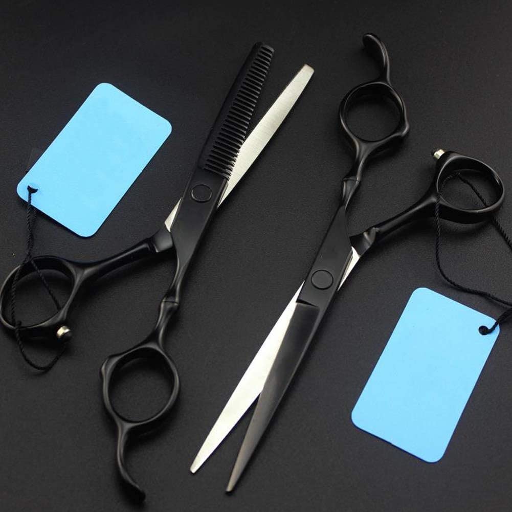 Forbici da parrucchiere professionali Forbici da taglio per capelli Cesoie per parrucchiere Vite di tensione di regolazione del salone di barbiere 100% acciaio inossidabile da 6 pollici