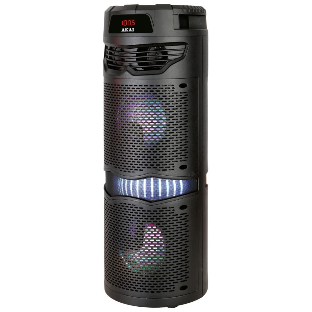 Akai ABTS-636 przenośny głośnik, Bluetooth 5.0, 40 W, czarny