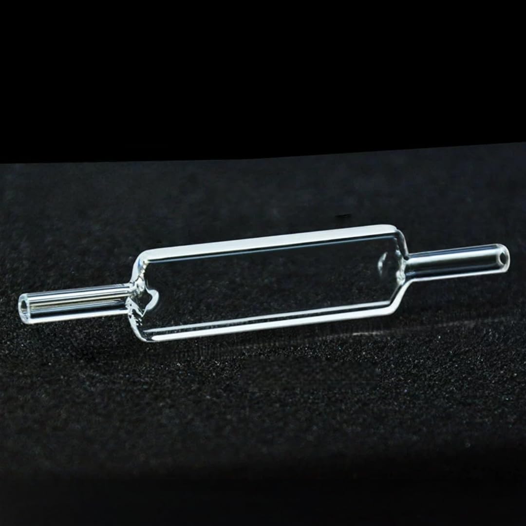 Cubeta de celda de flujo de cuarzo: longitud de trayectoria óptica de 1 mm, capacidad de 0,35 ml for espectrofotometría precisa, 1 unidad(Dual-Path 4mm)