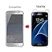 TANTEK [3-Pack Screen Protector for Samsung Galaxy S7,Tempered Glass Film,Ultra Clear,Anti Scratch,Bubble Free,Case Friendly