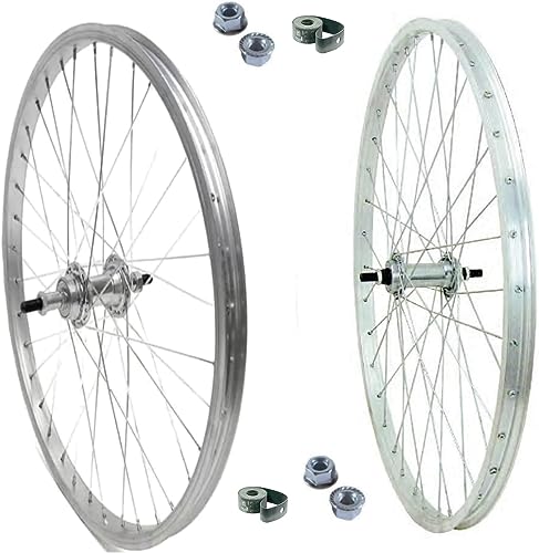 Coppia Ruote Bici 20x1.75 Con Copertoni, Camere E Pignone 16 Denti - Per MTB, BMX E City Bike - Foto 2