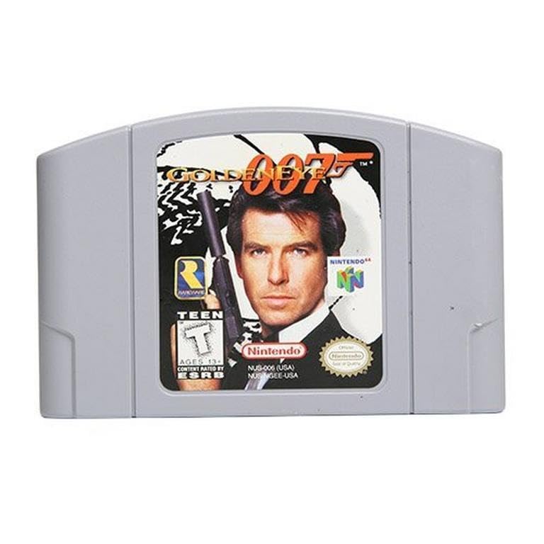 Goldeneye 007 Nintendo 64 N64 Original Authentic James Bond OO7 Golden Eye MultiPlayer Retro (Renewed)