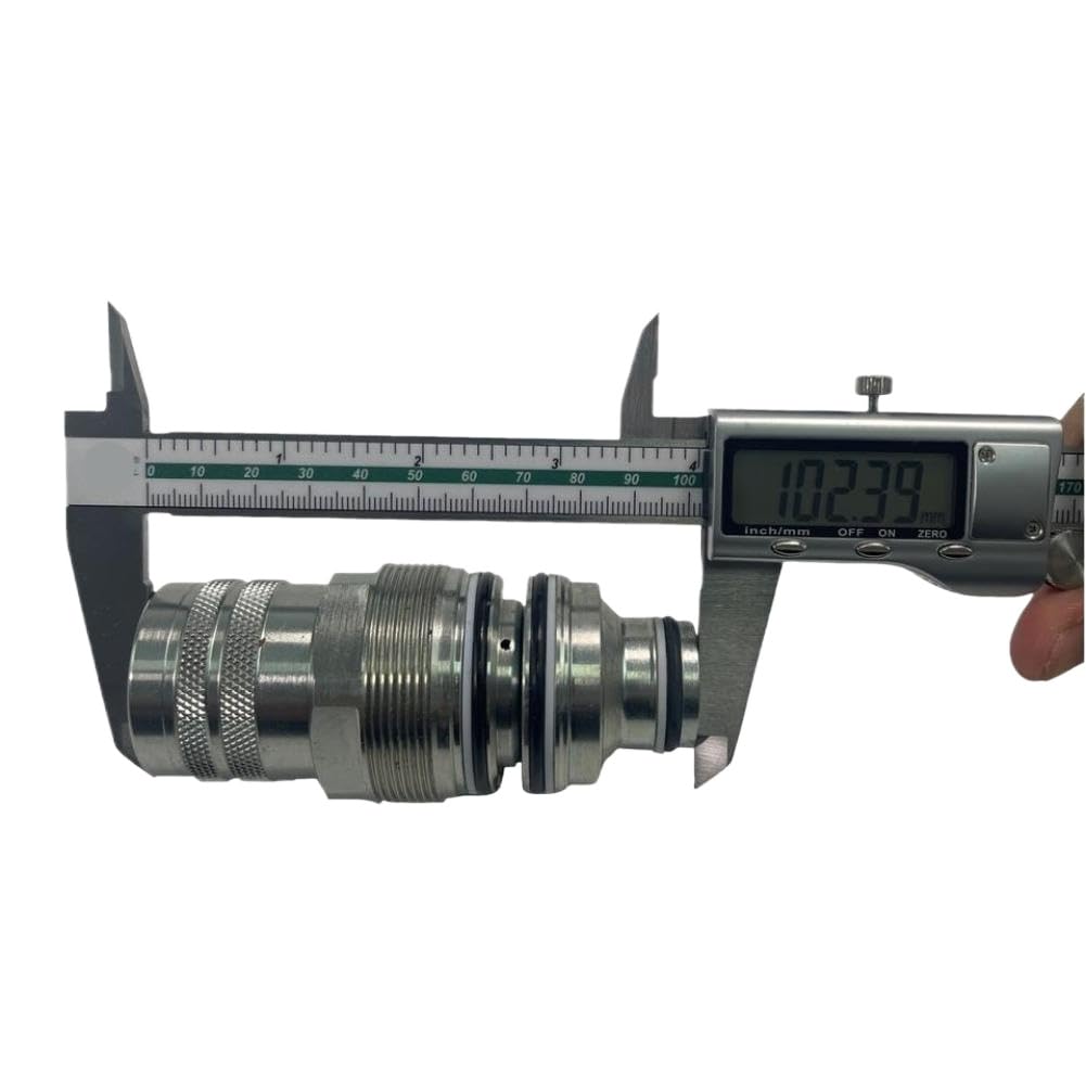 Acoplador hidráulico de conexión rápida de cara plana, rosca hembra de 46mm, 6680018, Compatible con excavadora 753 883 A220 A770 S130 S770