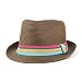 Summer Cool Straw Hipster Fedora Hat Colorful Band 119HF