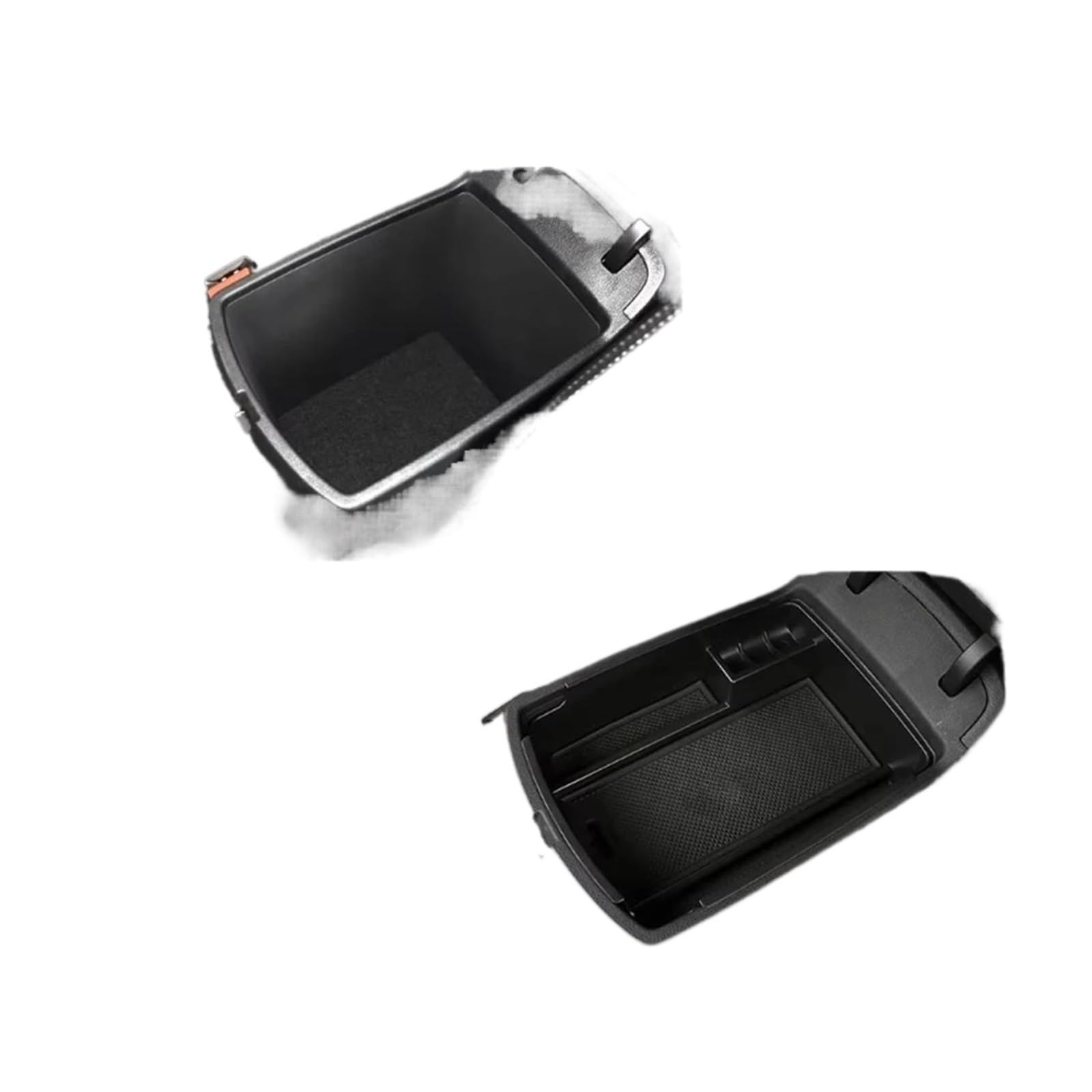 EVEKHAHHRB Console Storage Box Container For Kia For Sportage 4 For QL For Crdi For KX5 For AT For LHD ABS Car Armrest Box Storage Organzier Stowing Holder Case Armrest Storage Box(2)