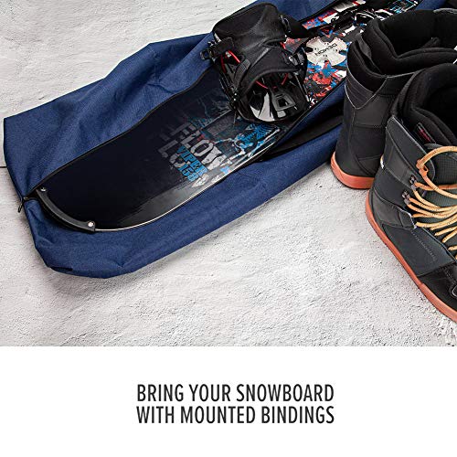 image for OutdoorMaster Snowboard Bag ORCA - Travel with Snowboard Up to 160 cm 