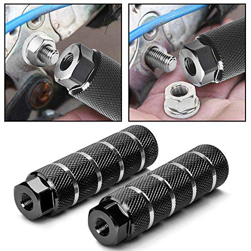 image for Aili Ye 2 Pack Bike Pegs Anti-Skid Lead Foot Bicycle Pegs Aluminum All