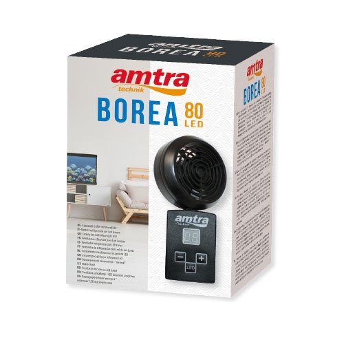 Amtra Borea 80 LED Aquarium Coolant Fan with LED Moon/Actinic Lighting System for 15 to 80 Liter Aquariums - Image 2