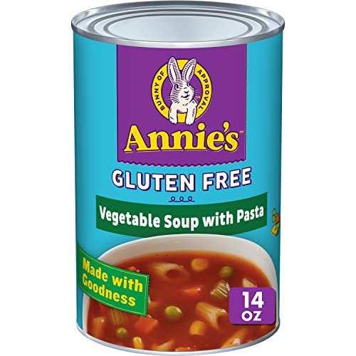Annie's Organic Gluten Free Vegetable Soup With Pasta, Canned Soup, 14 oz.