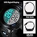 L LAVAREDO Mens Digital Watch Sports Military Watches Waterproof Outdoor Chronograph Wrist Watches for Men with LED Back Ligh/Alarm/Date