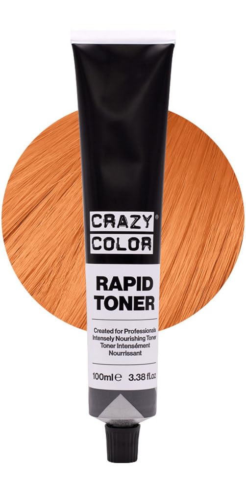 Crazy Color Rapid Toner 08 Blazing Copper 100ml - rapid toner