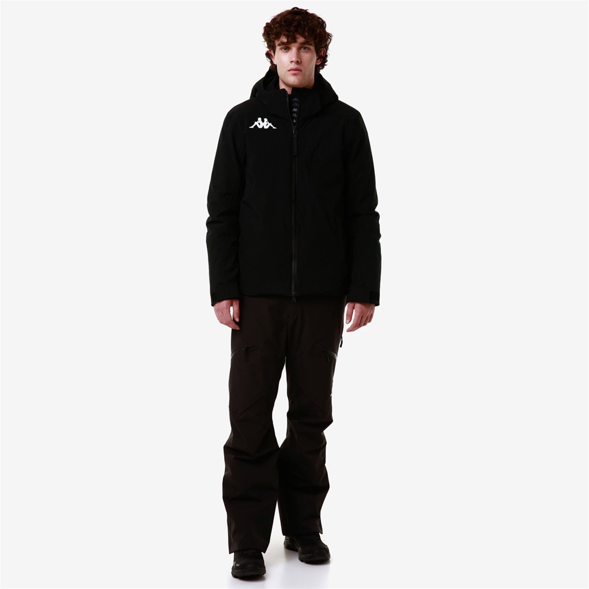 Kappa 6cento 606 Herrenjacke M Schwarz