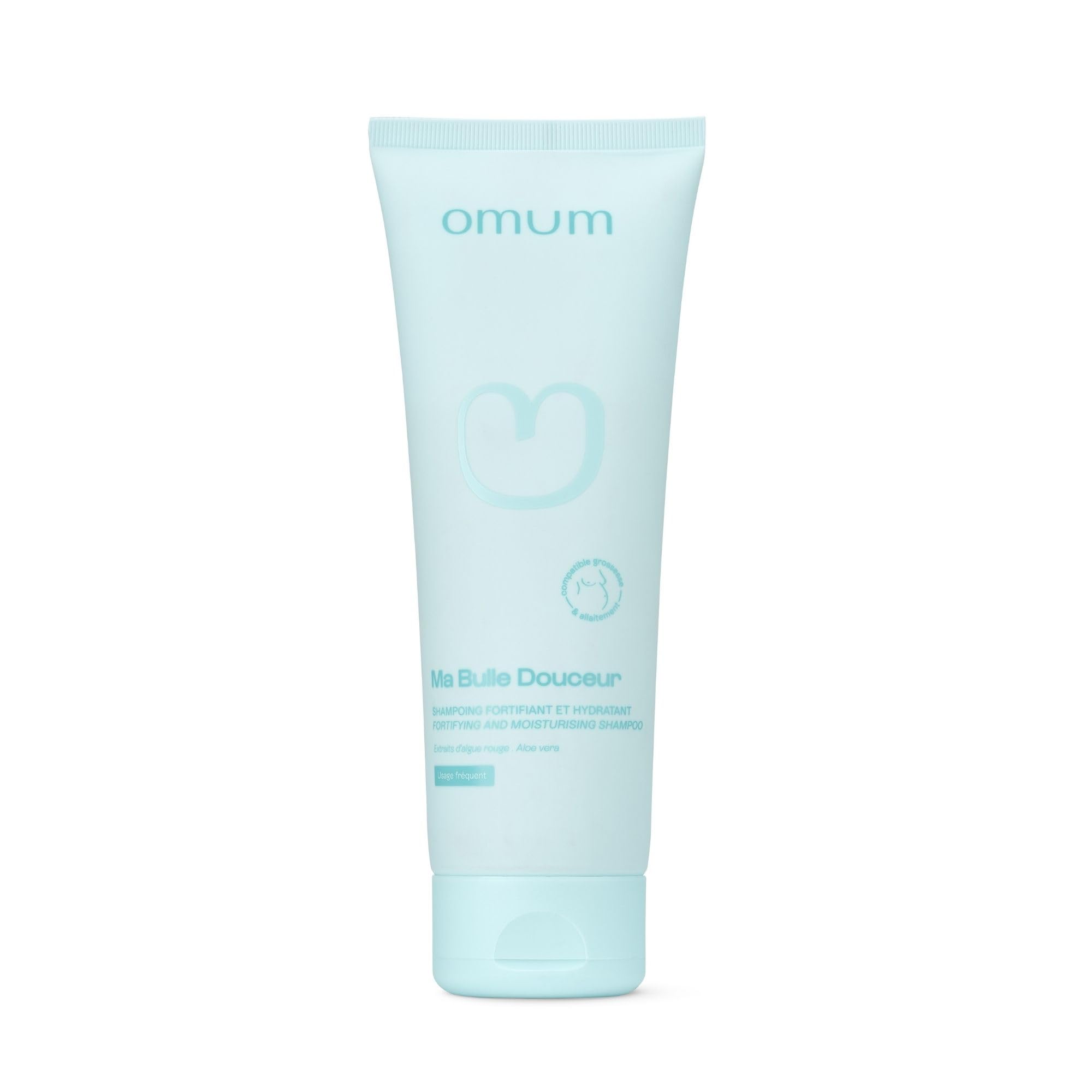 Omum - Strengthening & Moisturising Shampoo - Sulphate Free, Silicone, Essential Oil Free - 200ml - Ma Bulle Douceur - Organic & Natural - Made in France, Vegan, Suitable for