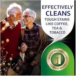 Polident Smokers Antibacterial Dental Appliance Cleanser Tablets, 90 Count