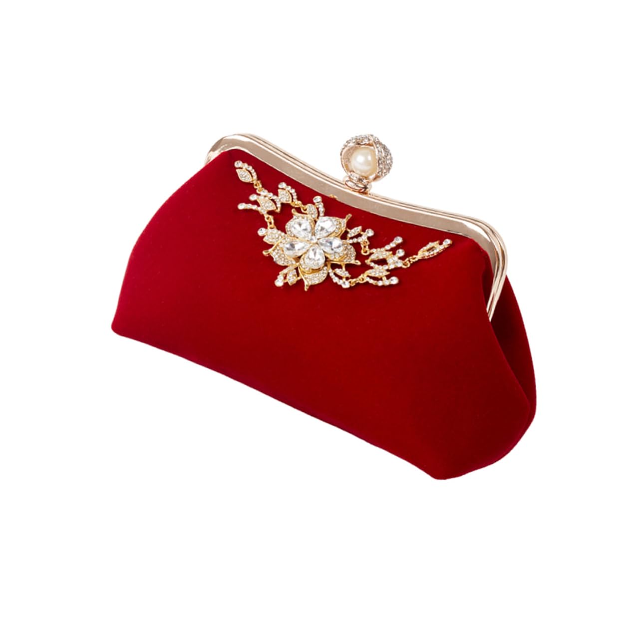 COLLBATH Bolso De Noche De Felpa Bolso Niña Tela De Felpa
