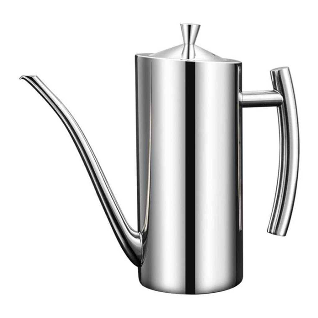 Bottiglia di olio d'oliva in acciaio inox Bollitore Aceto Dispenser Salsa Condimento Can CAN POTS Accessori da cucina con contenitore