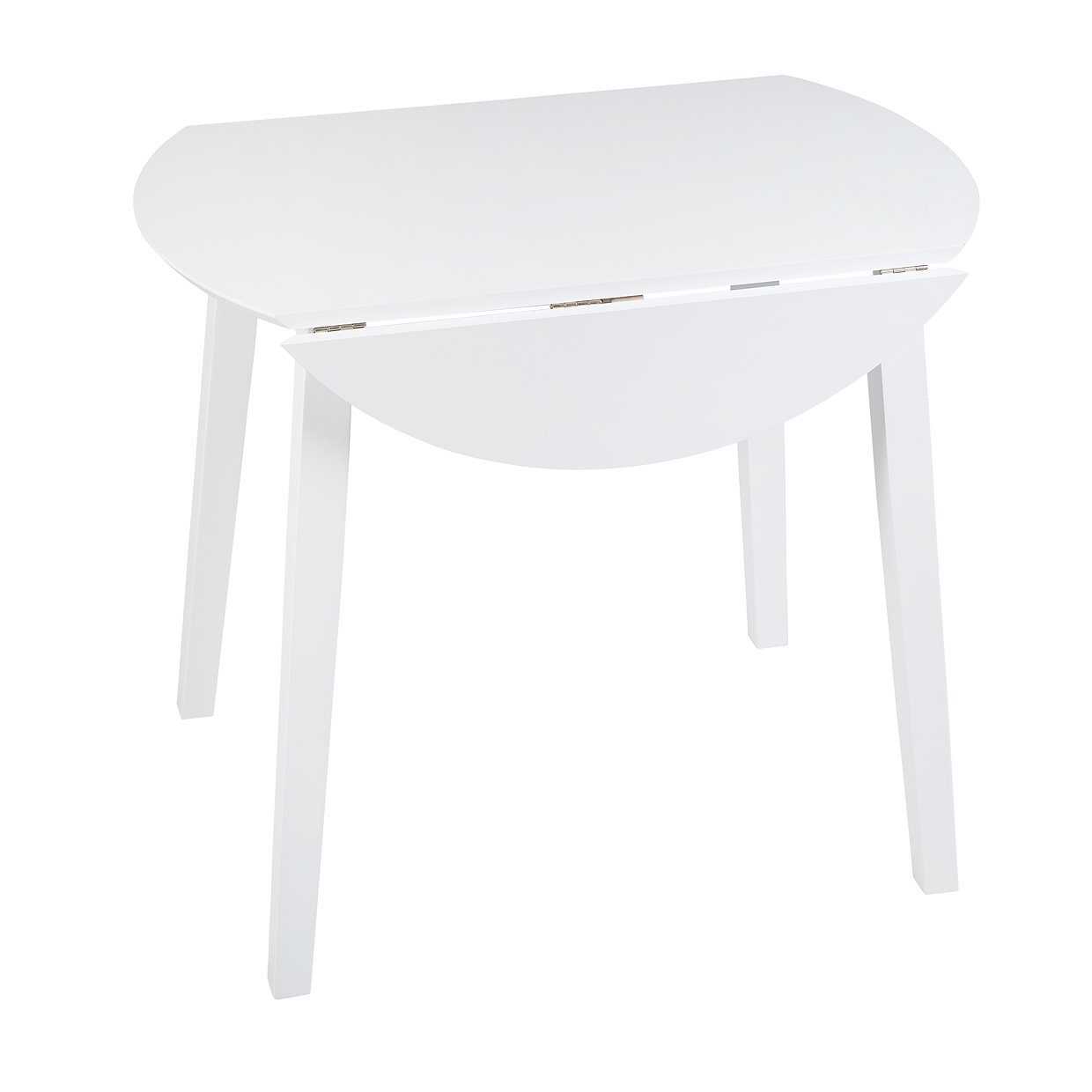 Loma Living Purton Dining Table, Wood, White