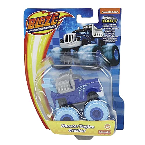 Blaze and The Monster Machines Crusher GWX78 le cadeau idéal en véhicule métal neuf