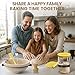 Sourdough Starter Kit with Cotton Rope Banneton Basket & Jar, Bread Baking Supplies and Tools Set, Complete Sourdough Bread Making Kit, Baking Gift for Women Moms & Beginners