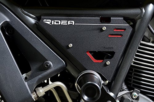 Amazon | RIDEA アルミサイドカバー 左右セット レッド DUCATI