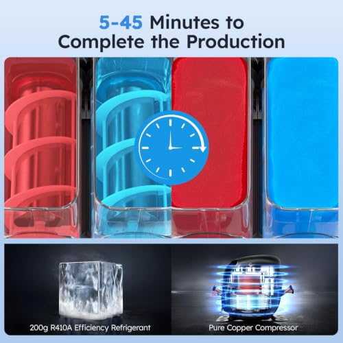 Image of 45L /12Gal Commercial Slushie Machine, Ultra-Quiet Frozen Drink Dispenser with 1300W Fast Cooling, Margarita /Smoothie Maker for Bar Restaurant Food Truck, Auto Clean, ETL Listed
