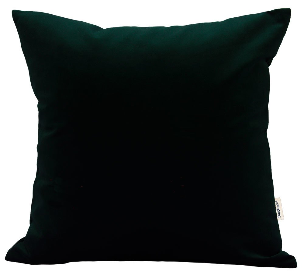 TangDepot 2-Pack Super Soft Velvet Pillow Covers, 20x20 Grass Green — view 33