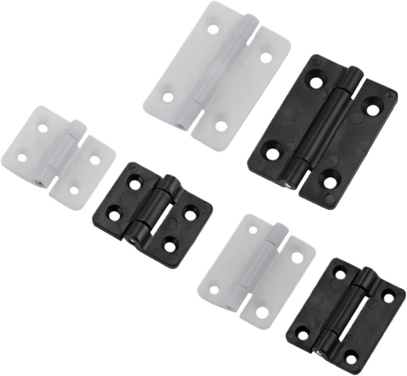 Black Plastic with Torsion Hinges Industrial Equipment Foldable Hinge Accessories 1Pcs(Black-0.25N.m)