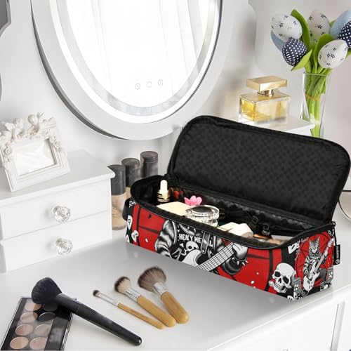 Estuche de viaje 2 en 1 para rizadores y planchas con tapete resistente al calor desmontable y doble capa para planchas y rizadores miniatura 7