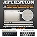 SEYMAC stock Case for MacBook Air 15 inch 2025-2023 Release A3241 A3114/A2941 M4-M2 Chip, Shock-Absorbing Protection with Folding Stand &Mouse Pad/Bag Case for MacBook Air 15'' (Beige)