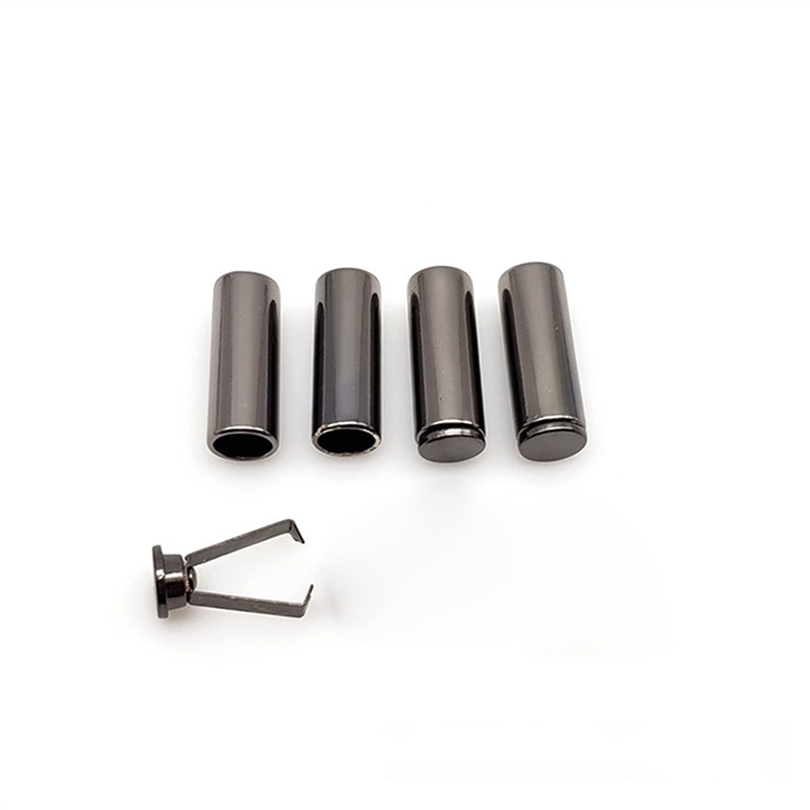 Cierre de Cordón, Cerradura de Cordón 100 PCS/LOTE Aleación de la aleación Hebilla Tapón Tapón Temporizante Termina Cerradura Correr Cuerda Colgante Hebilla Para Zapatos De Bolsa Accesorios Para Cue