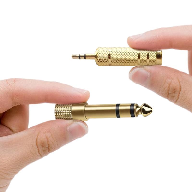 Amazon | YCHIRO 変換アダプ 3.5mm ステレオミニプラグ(メス) - 6.5mm