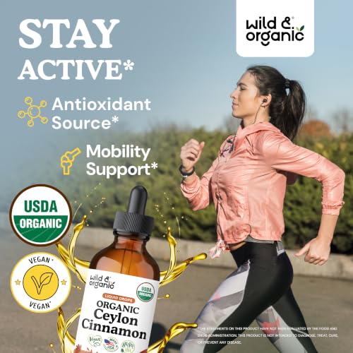Wild & Organic Ceylon Cinnamon Liquid Drops