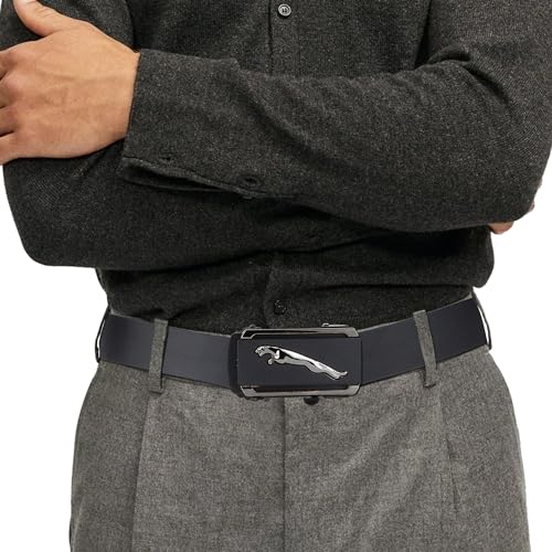 Image of ZORO Vegan Leather Belt for Men | Black | Formal /Casual