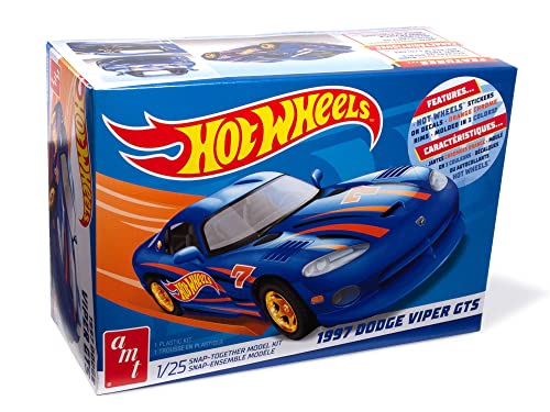 AMT - Hot Wheels 1997 Dodge Viper GTS Snap miniatura 1
