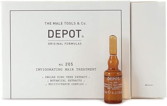 DEPOT No. 205 Invigorating Hair Treatment 10X5 ml