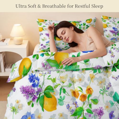 Colcha floral de microfibra para el dormitorio en las 4 estaciones 6