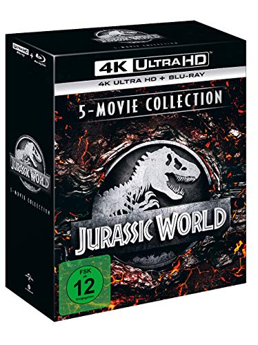 Jurassic World - 5-Movie Collection (4K Ultra HD) (5 BR4Ks + 5...
