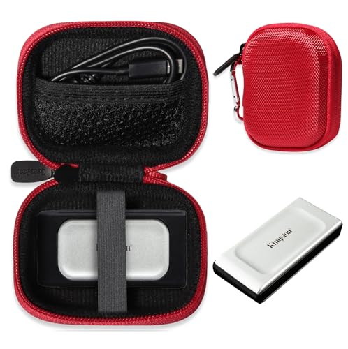 Case para Kingston XS2000/XS1000 SSD 1TB-4TB Rojo miniatura 1