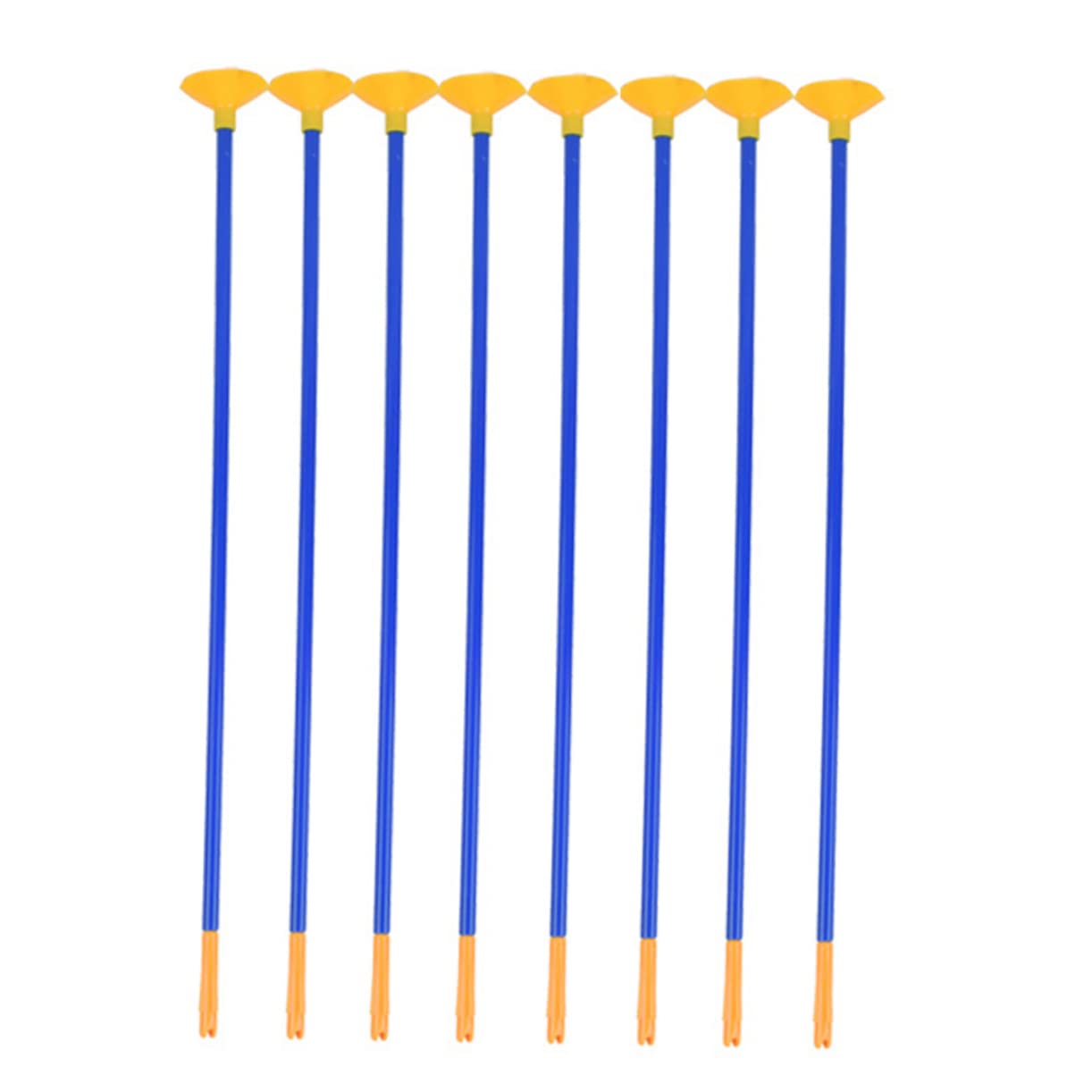 Yardwe Plastic Set for Boys and Girls 8pcs Sports Toys with Arrow Sucker Educational Plaything