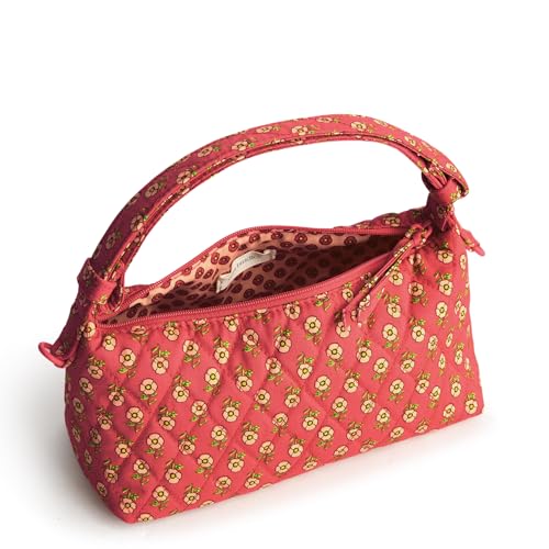 Vera Bradley Premium Cotton Roxbury Crescent Crossbody2