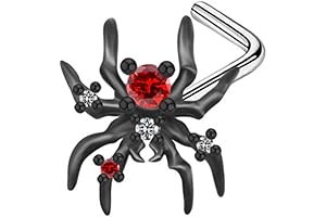 Gothic Nose Stud Stainless Steel Nose Piercing