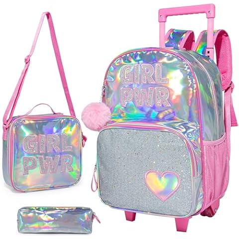 HTgroce Cartable à Roulette Fille Cover