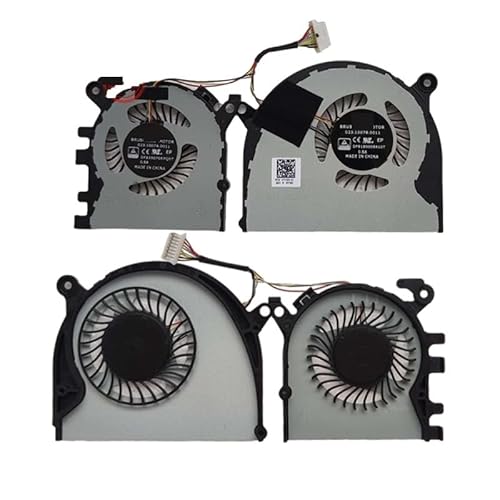 LWDOZMD Ventilador de refrigeración para CPU y GPU portátil para Xiaomi Mi Air 13.3 Pro Pro13 161301-01 07 CN CG EA FF TM1703 TM1704 (sin Usar en 2018 2019)