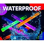 PartySticks Glow Sticks Party Supplies for Kids and Adults (25pk Assorted) - 6 Inch Bulk Glow Light Up Sticks Party Favors, Glow in the Dark Party Decorations, Waterproof Nontoxic Glow Necklaces - Image 4