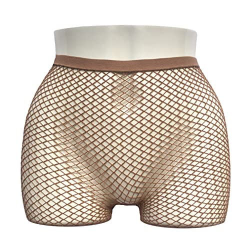 Image of Skintone Carnival Stockings | Gold Glitter Fishnet Tights for Caribbean Women