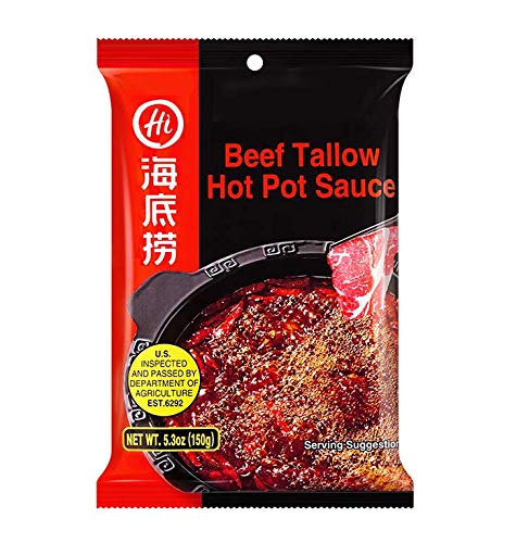 HAIDILAO Authentic Beef Tallow Hot Pot Sauce...