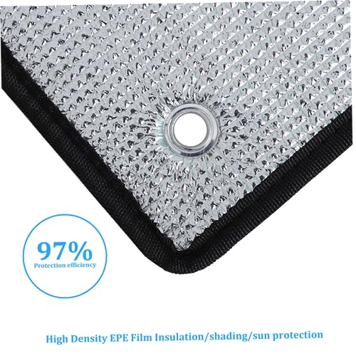 Film de fenêtre isolant en double aluminium 8 mm d'épaisseur supérieure